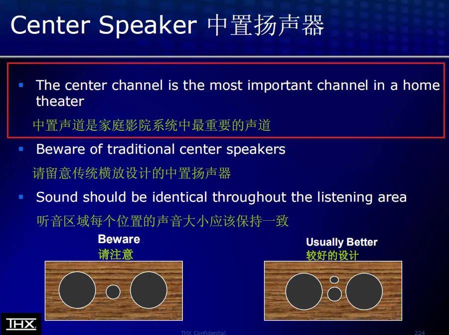 中置音箱能做“主音箱”用吗？家庭影院十万个为什么 