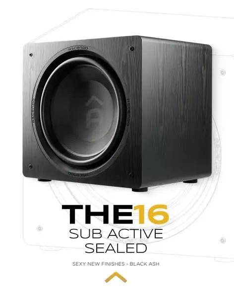 打破行业偏见:德国Ascendo 阿斯顿THE16 SUB,一台颠覆认知的密闭式低音炮 打破行业偏见:德国Ascendo 阿斯顿THE16 SUB,一台颠覆认知的密闭式低音炮