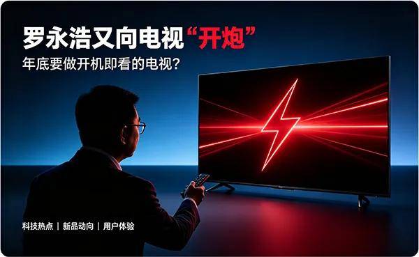 罗永浩炮轰电视行业：老人抱怨的是广告吗？是不会用啊！ 
